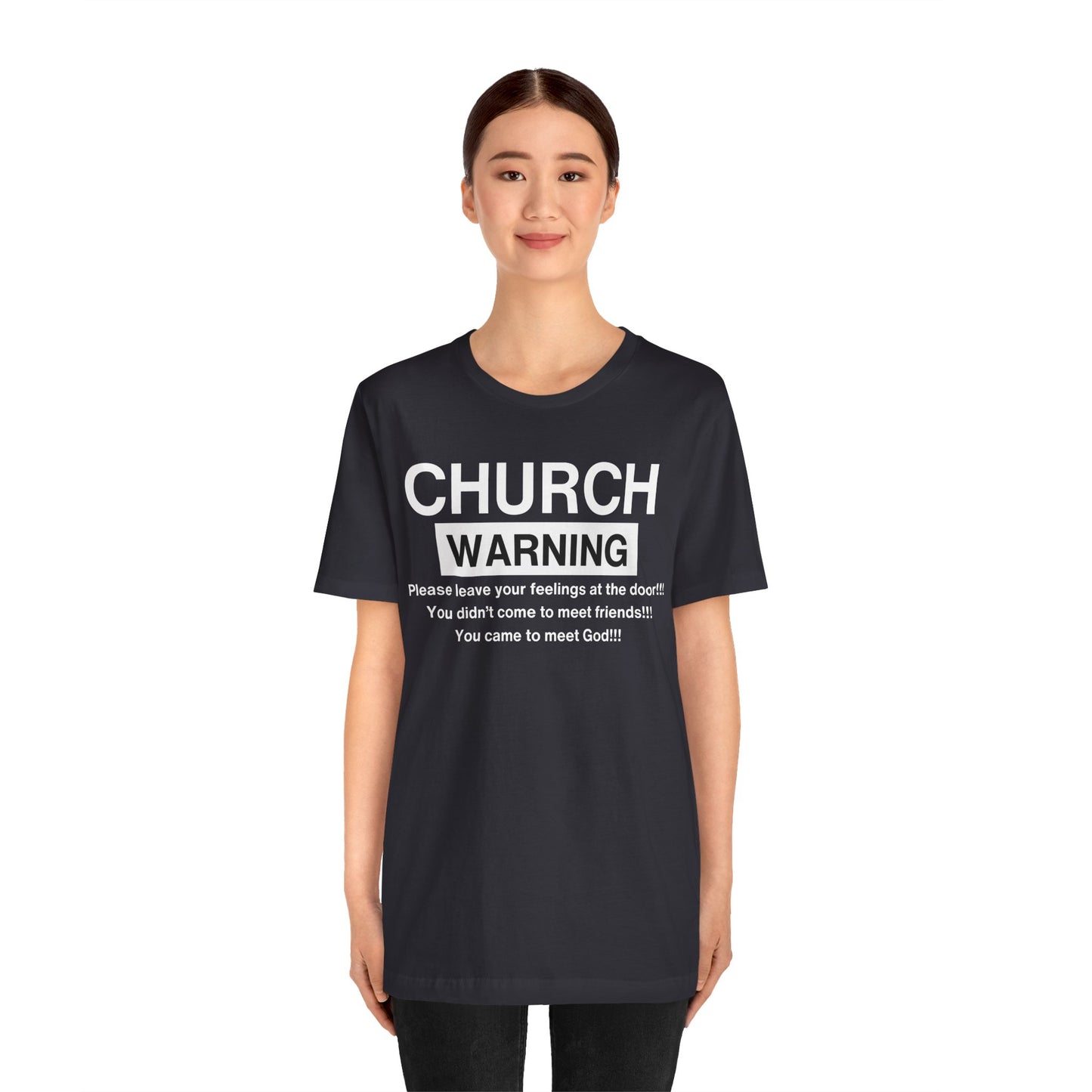 Church Warning One God The Brand T-Shirt