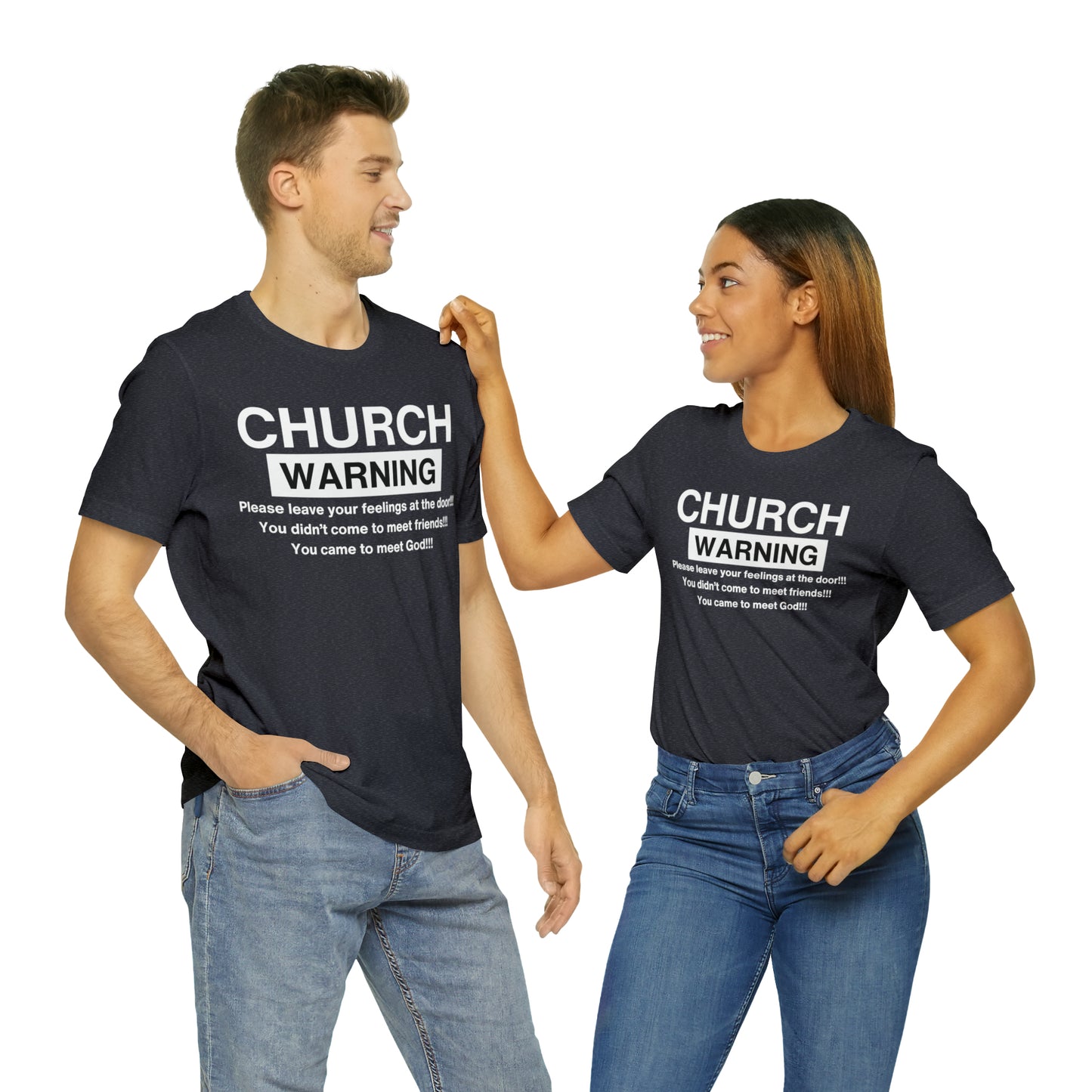 Church Warning One God The Brand T-Shirt