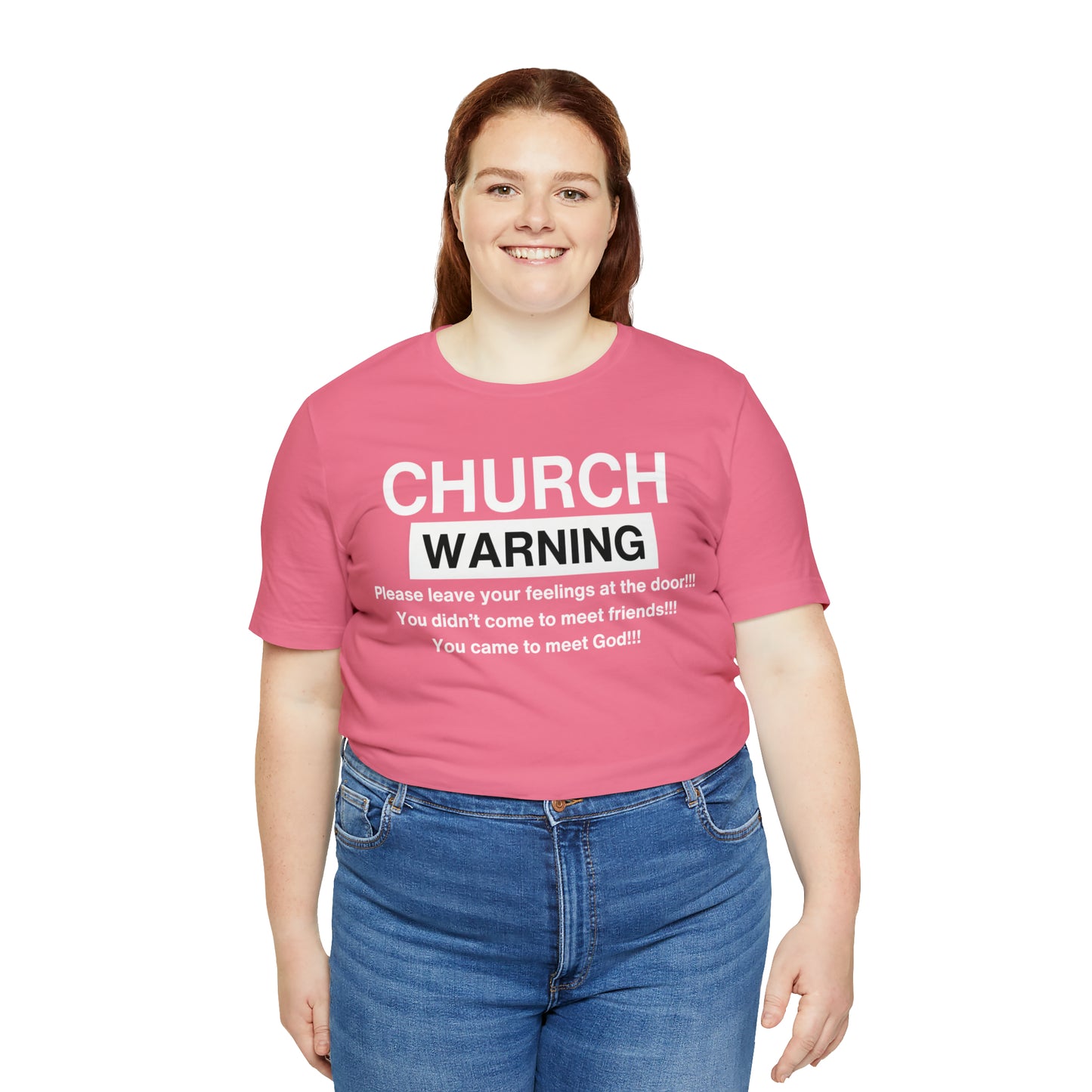 Church Warning One God The Brand T-Shirt