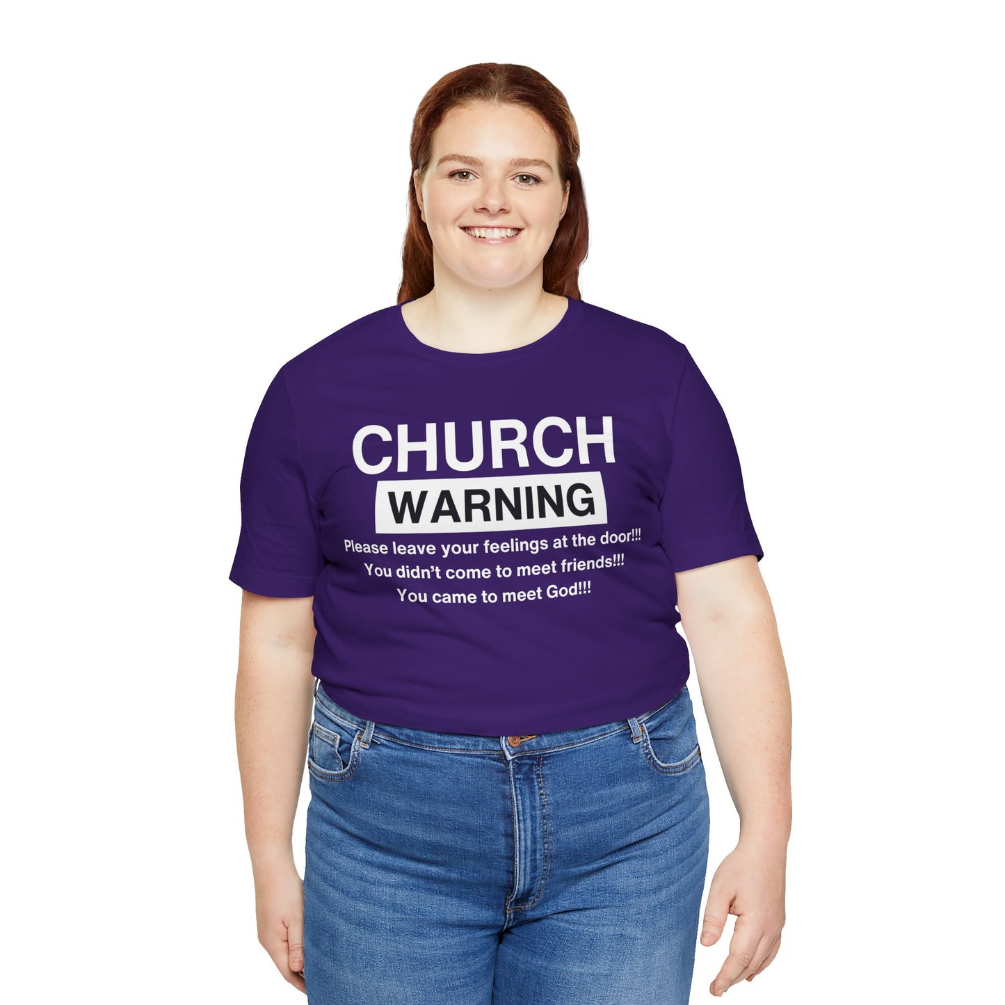 Church Warning One God The Brand T-Shirt