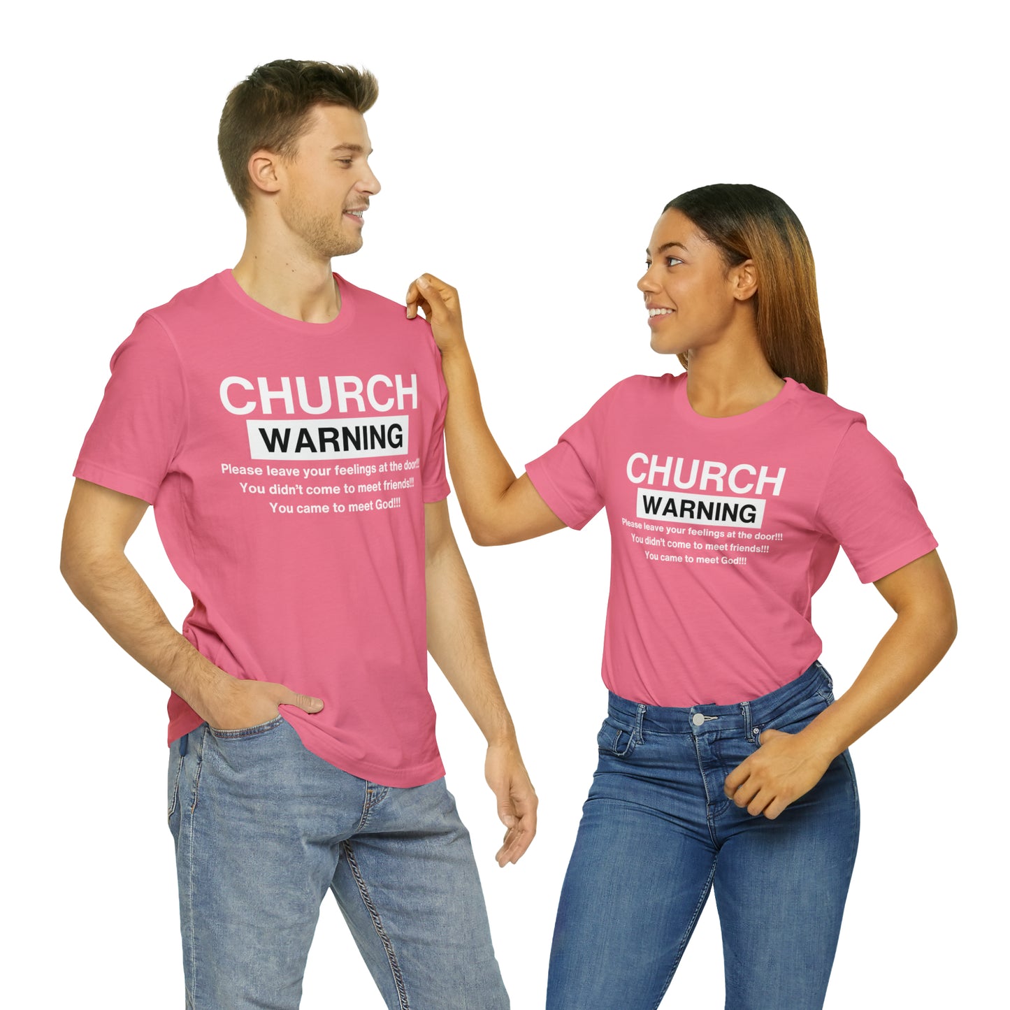 Church Warning One God The Brand T-Shirt