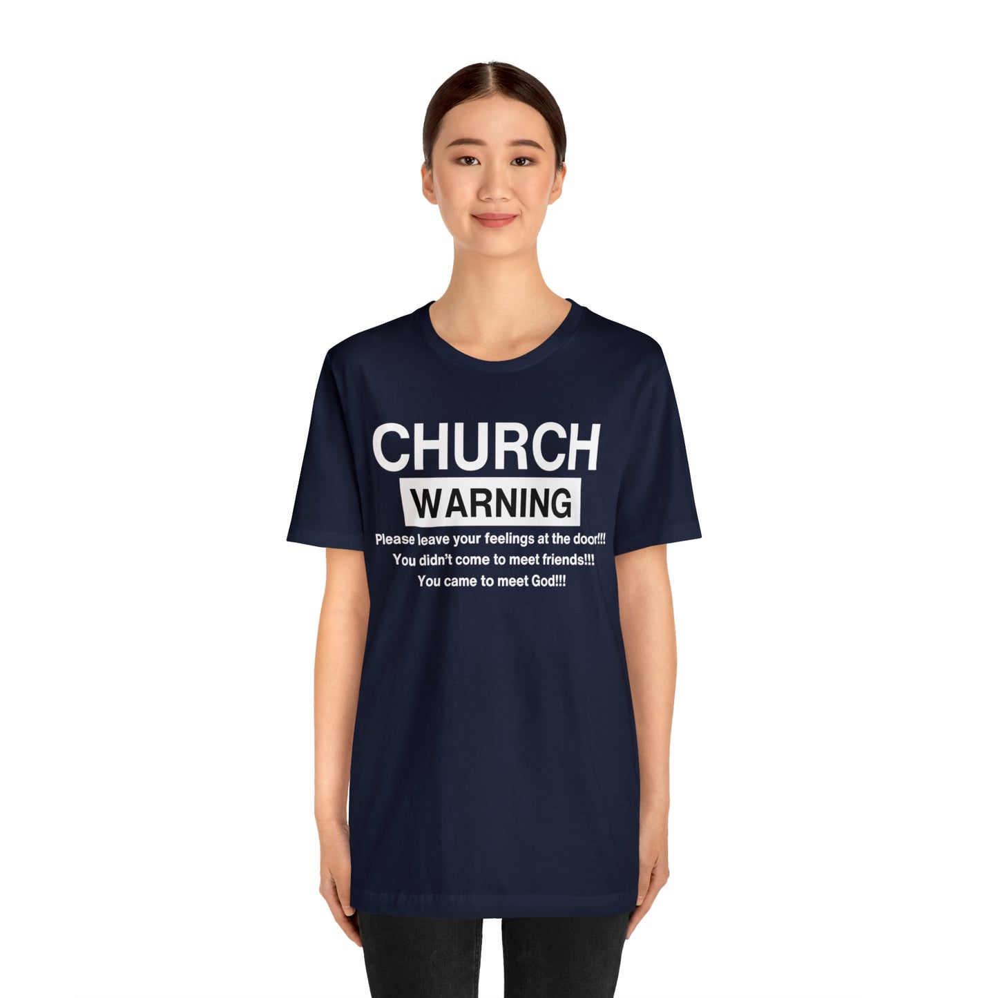 Church Warning One God The Brand T-Shirt