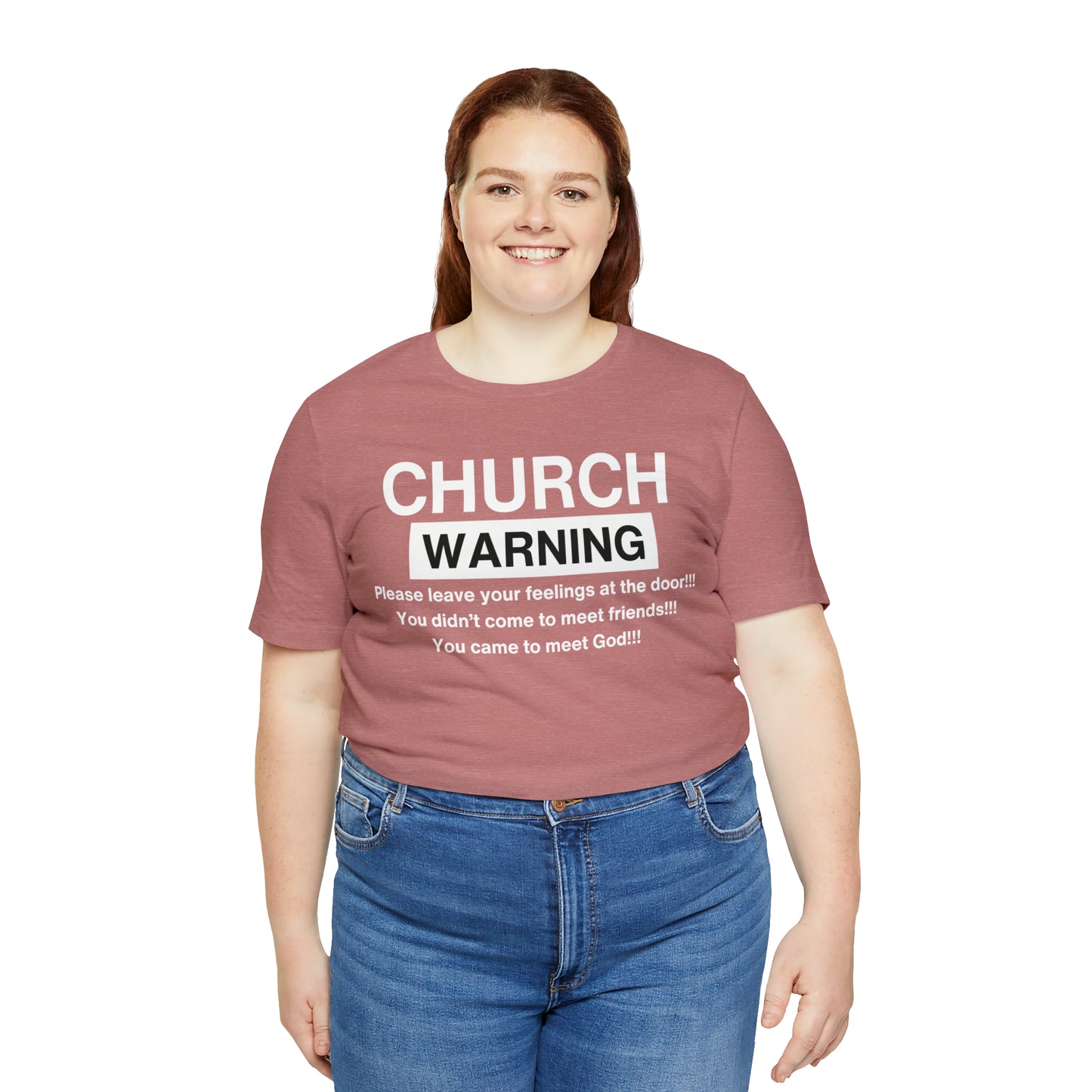 Church Warning One God The Brand T-Shirt