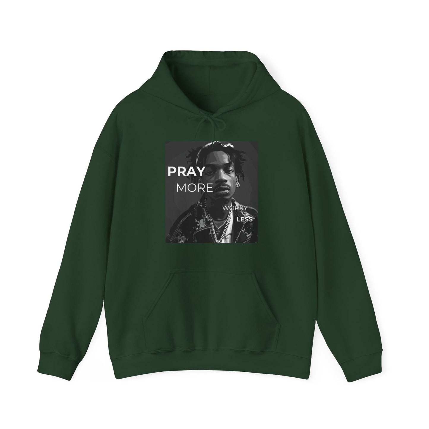 Pray More Worry Less One God The Brand Hoodie