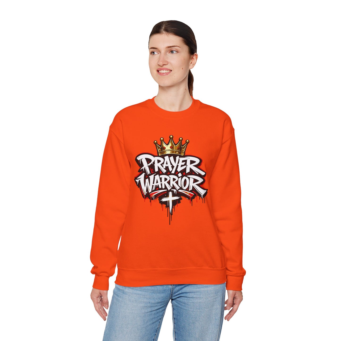 Prayer Warrior One God the Brand Sweatshirt