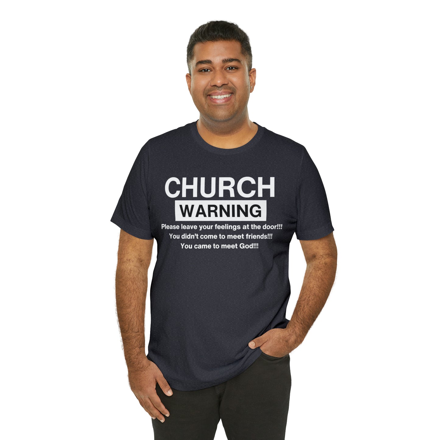 Church Warning One God The Brand T-Shirt