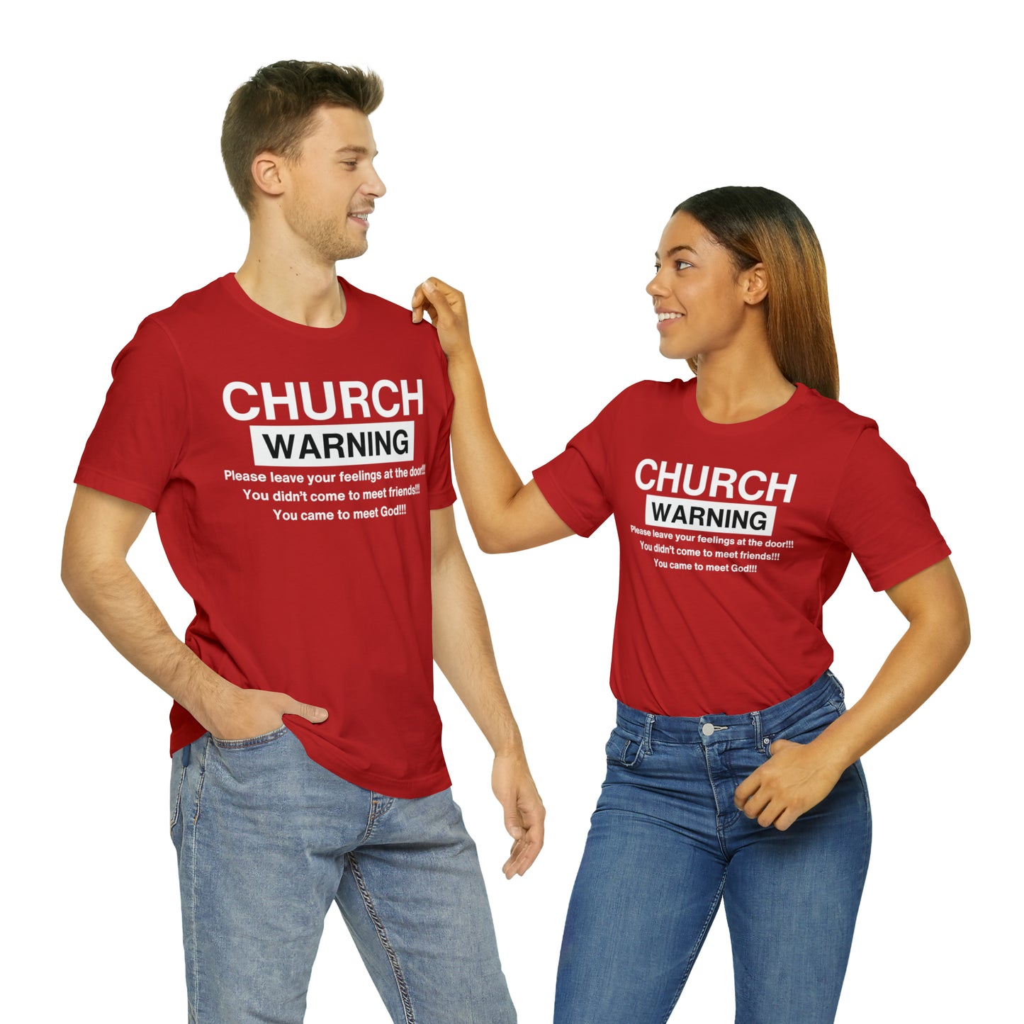 Church Warning One God The Brand T-Shirt