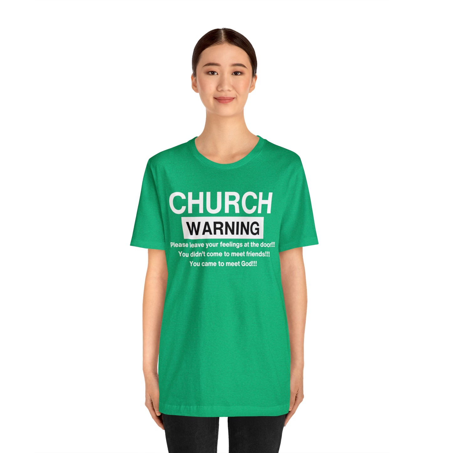 Church Warning One God The Brand T-Shirt