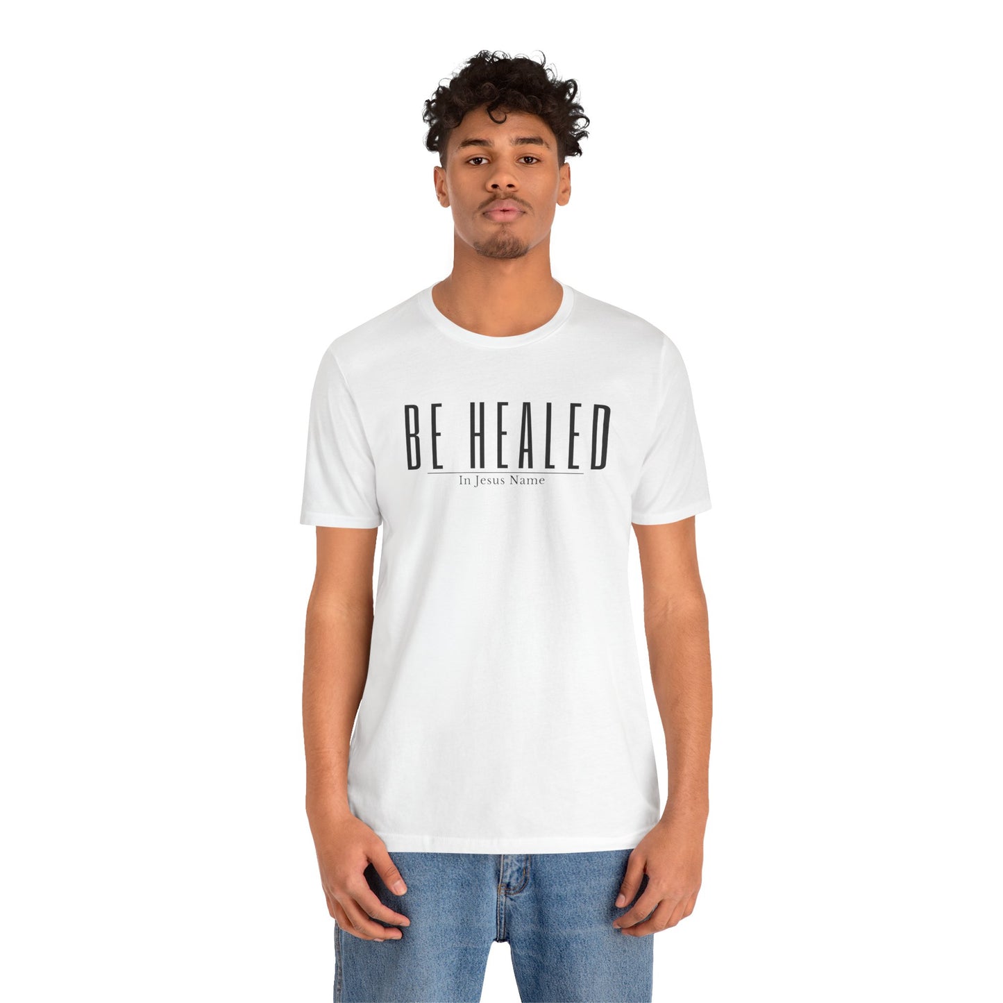 Be Healed (White) One God The Brand T-Shirt