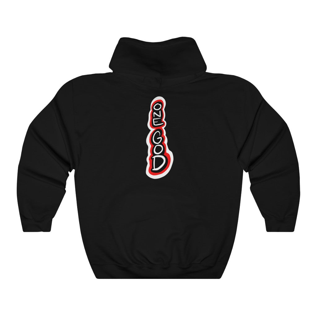 Holy Ghost Red Logo One God Hoodie