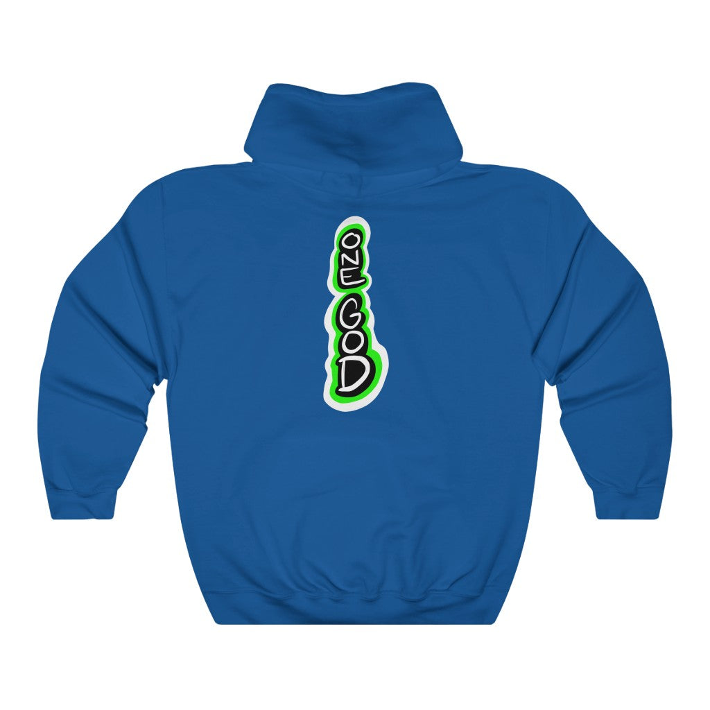 Holy Ghost Green Logo One God Hoodie