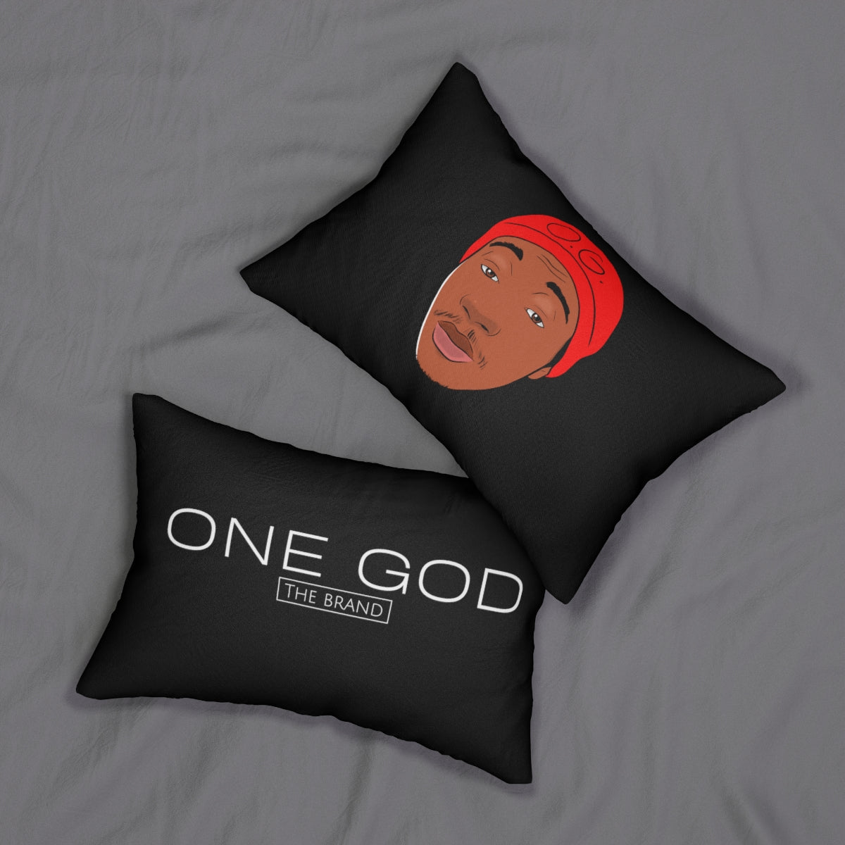 Jeffery One God the Brand Lumbar Pillow