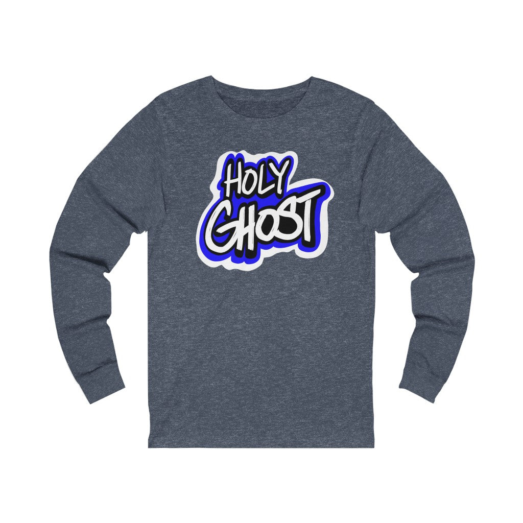 Holy Ghost Blue Logo One God Long Sleeve