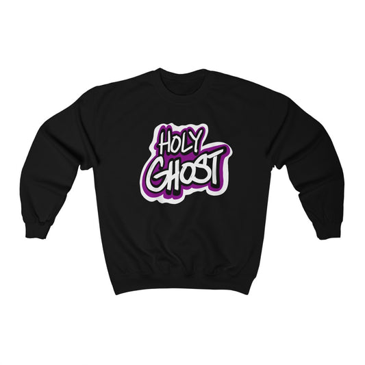 Holy Ghost Purple Logo One God Sweatshirt