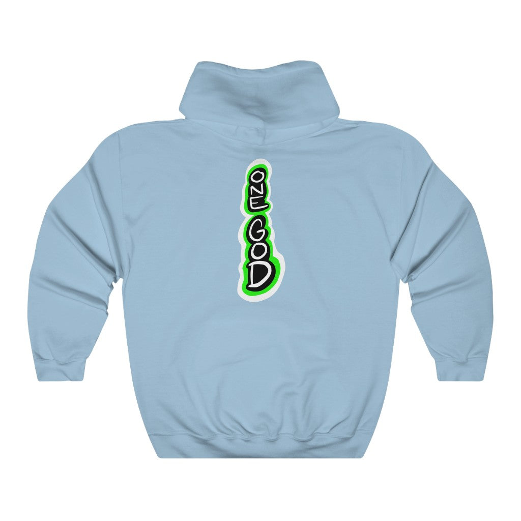 Holy Ghost Green Logo One God Hoodie