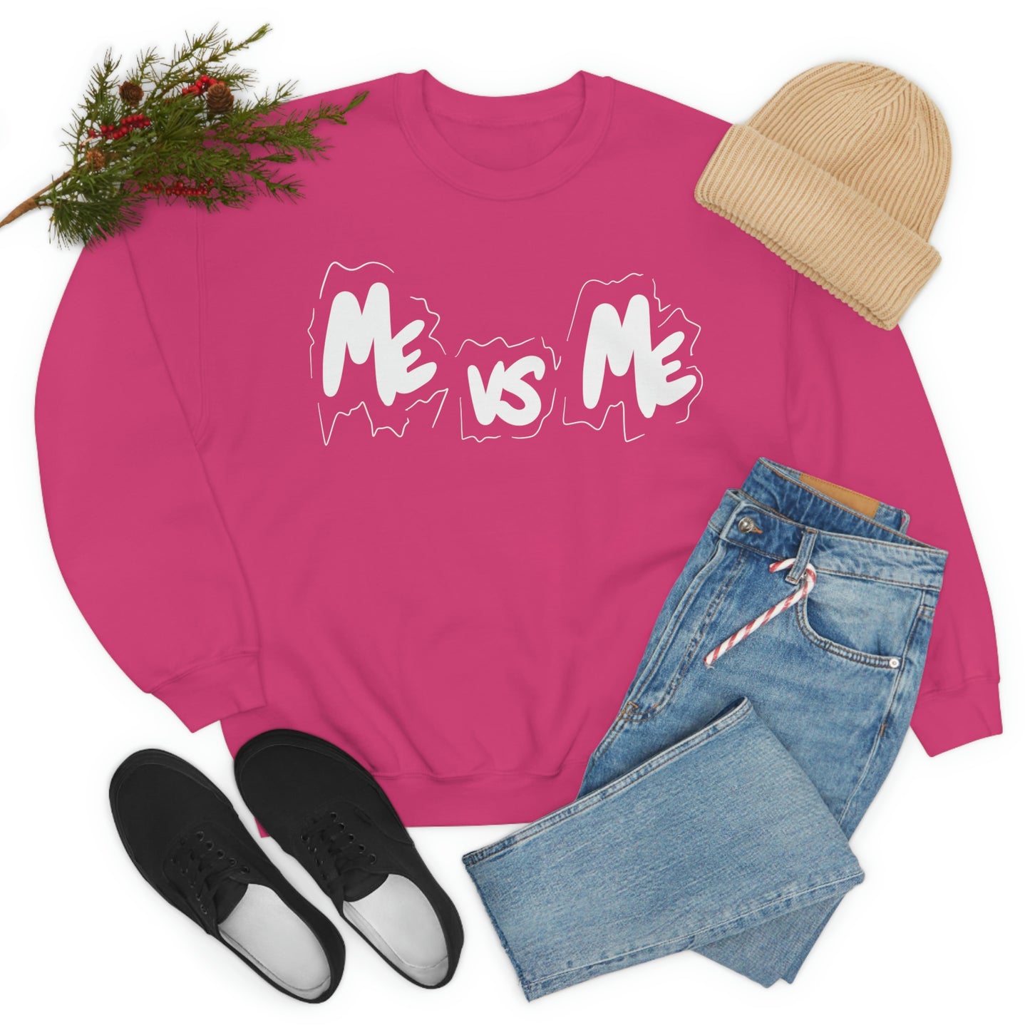 Me VS Me One God the Brand Sweatshirt