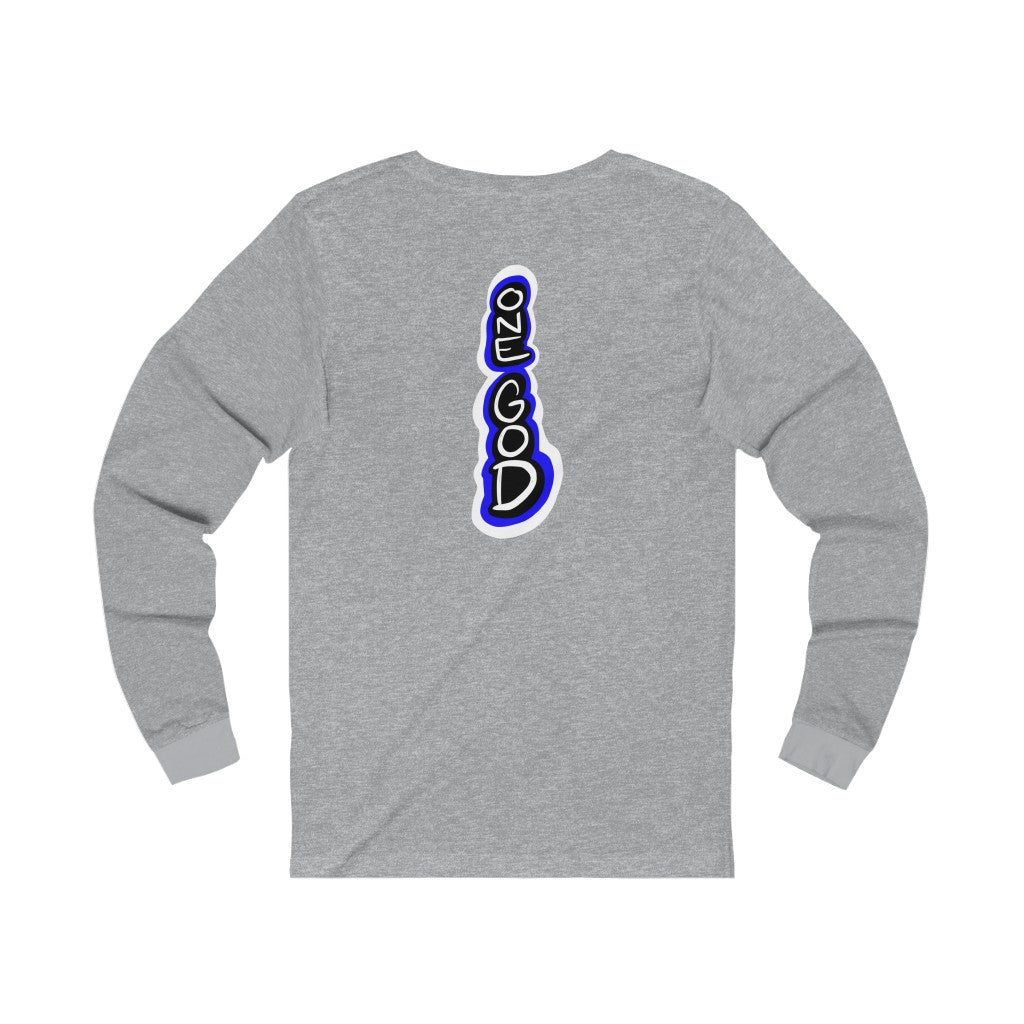 Holy Ghost Blue Logo One God Long Sleeve