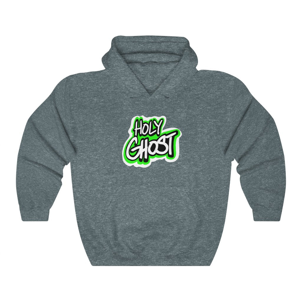 Holy Ghost Green Logo One God Hoodie