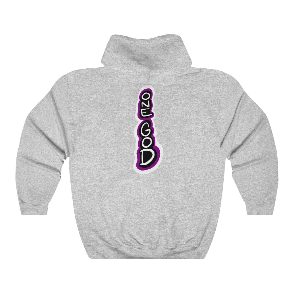 Holy Ghost Purple Logo One God Hoodie