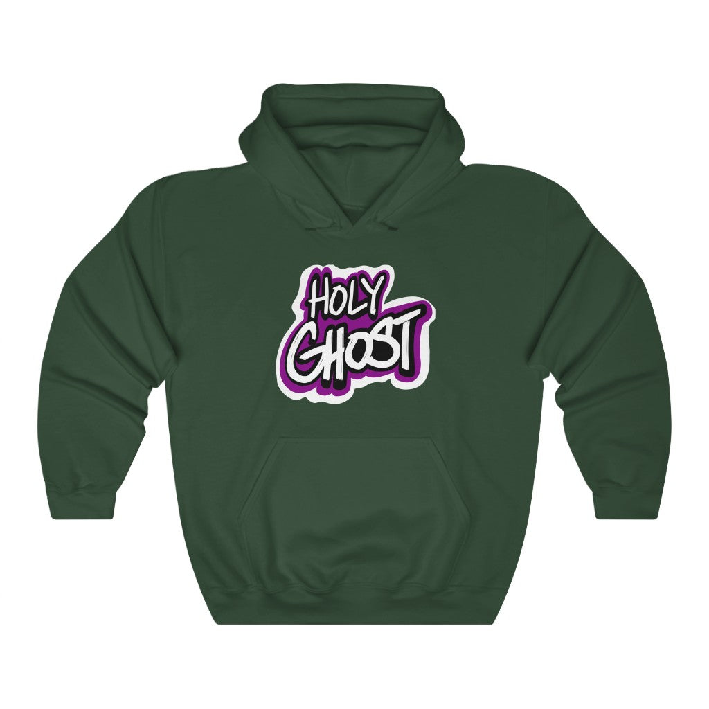 Holy Ghost Purple Logo One God Hoodie