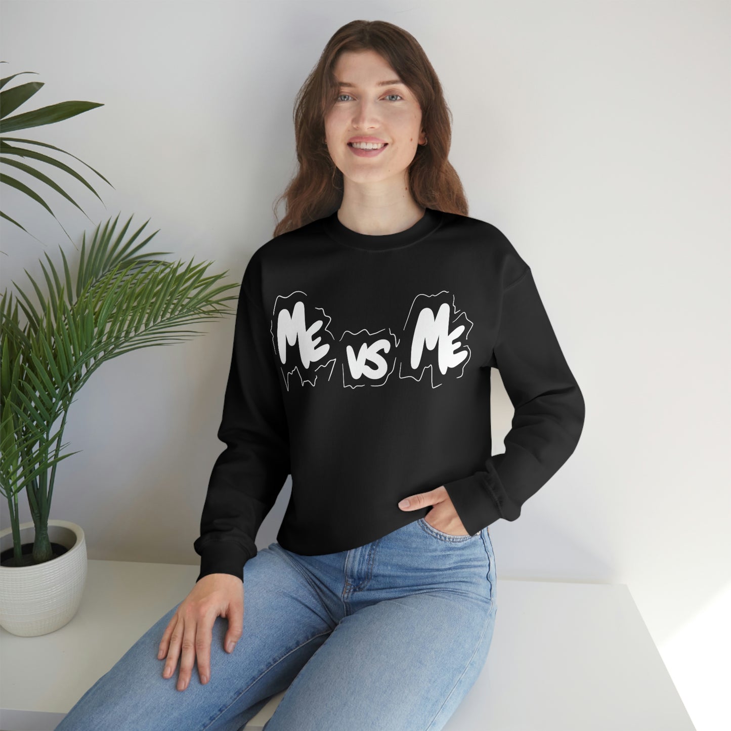 Me VS Me One God the Brand Sweatshirt