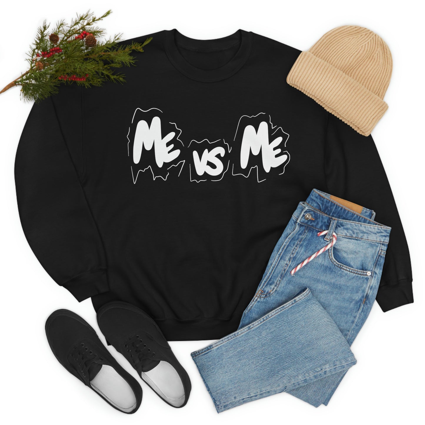 Me VS Me One God the Brand Sweatshirt