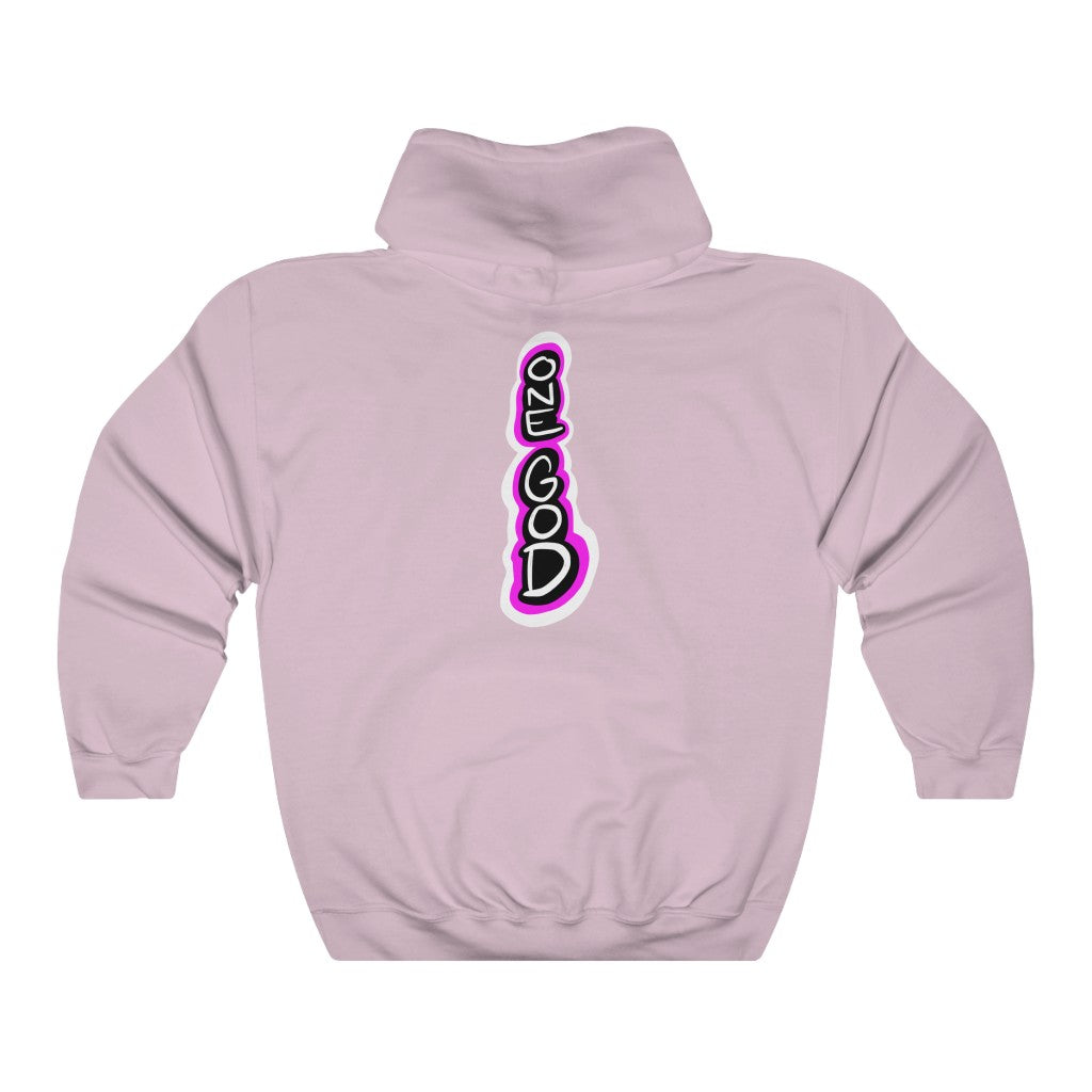 Holy Ghost Pink Logo One God Hoodie