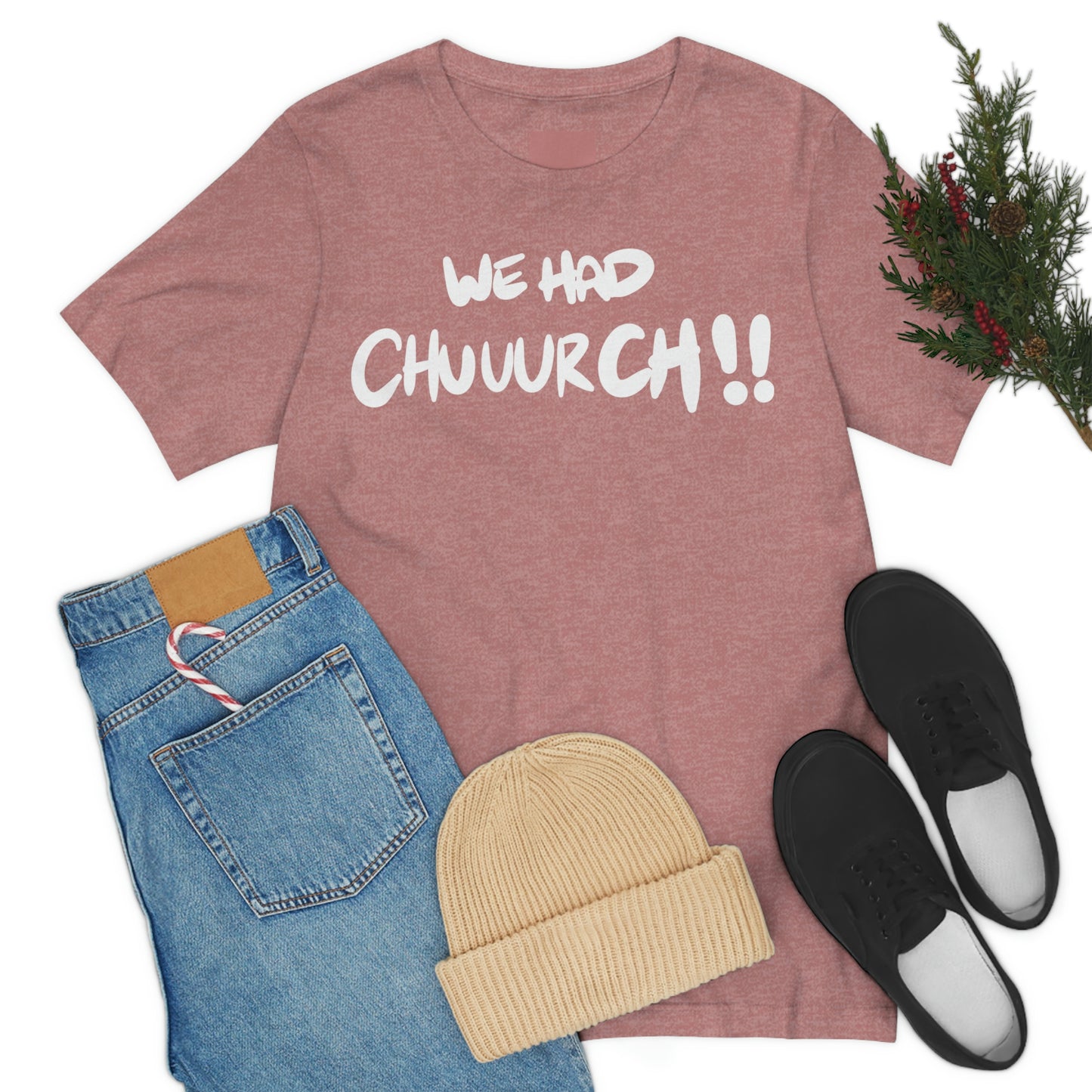 We had chuuurch!! One God The Brand T-Shirt