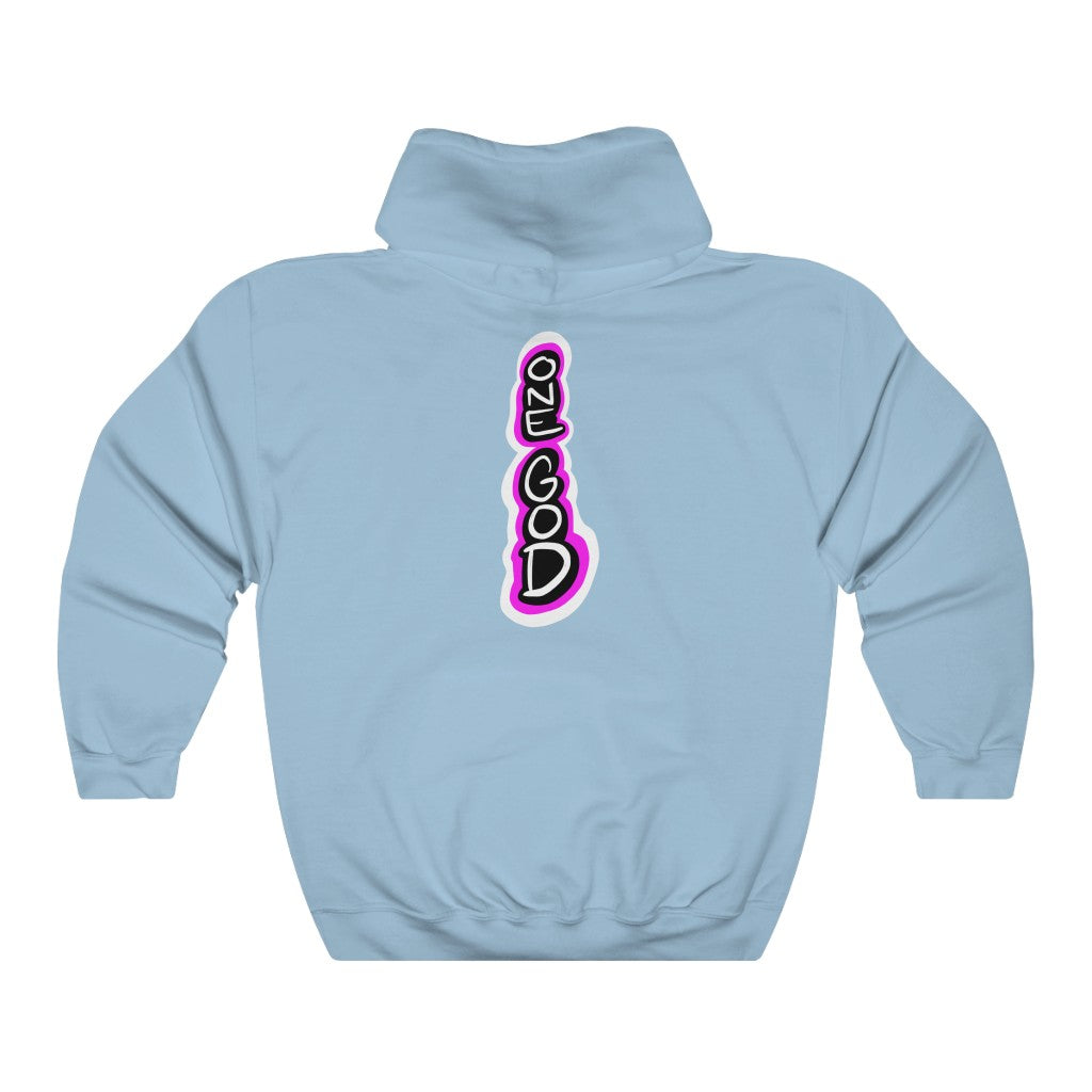 Holy Ghost Pink Logo One God Hoodie