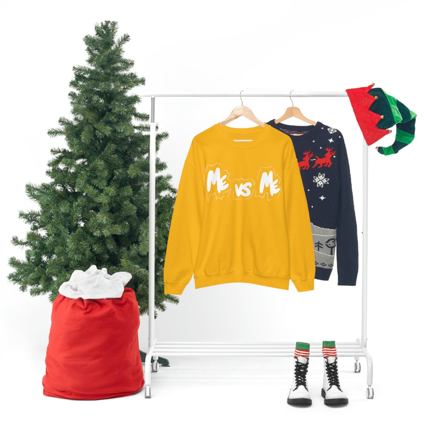 Me VS Me One God the Brand Sweatshirt