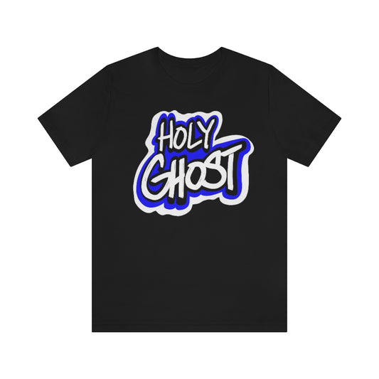 Holy Ghost Blue Logo One God T-shirt