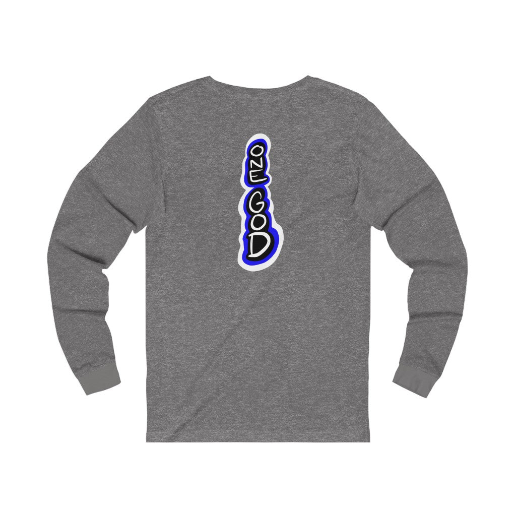 Holy Ghost Blue Logo One God Long Sleeve
