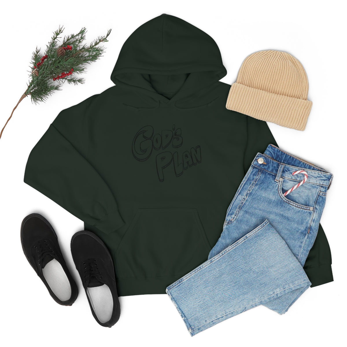 God’s Plan Everything One God The Brand Hoodie