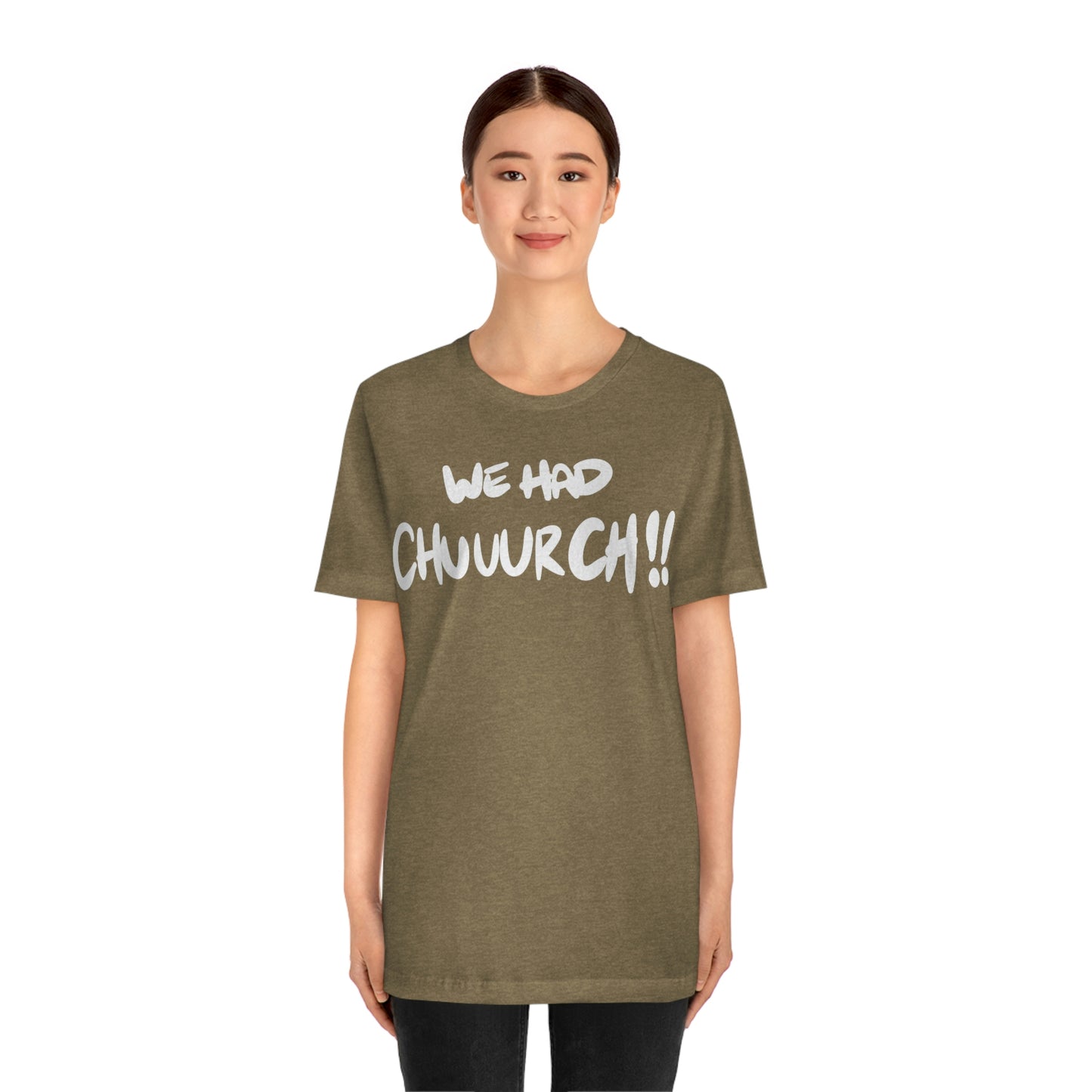 We had chuuurch!! One God The Brand T-Shirt