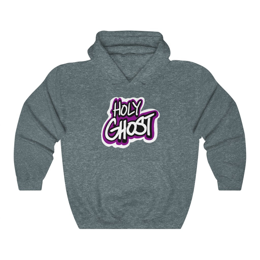 Holy Ghost Purple Logo One God Hoodie