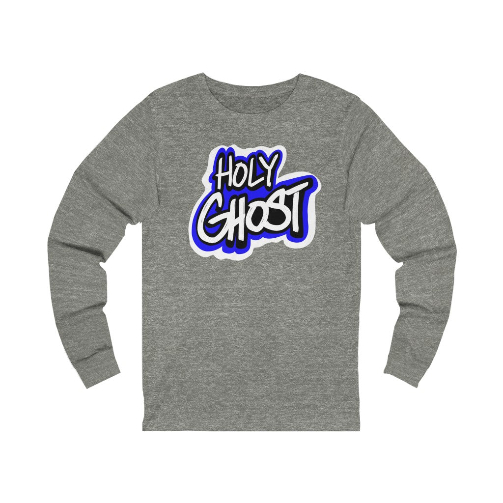Holy Ghost Blue Logo One God Long Sleeve
