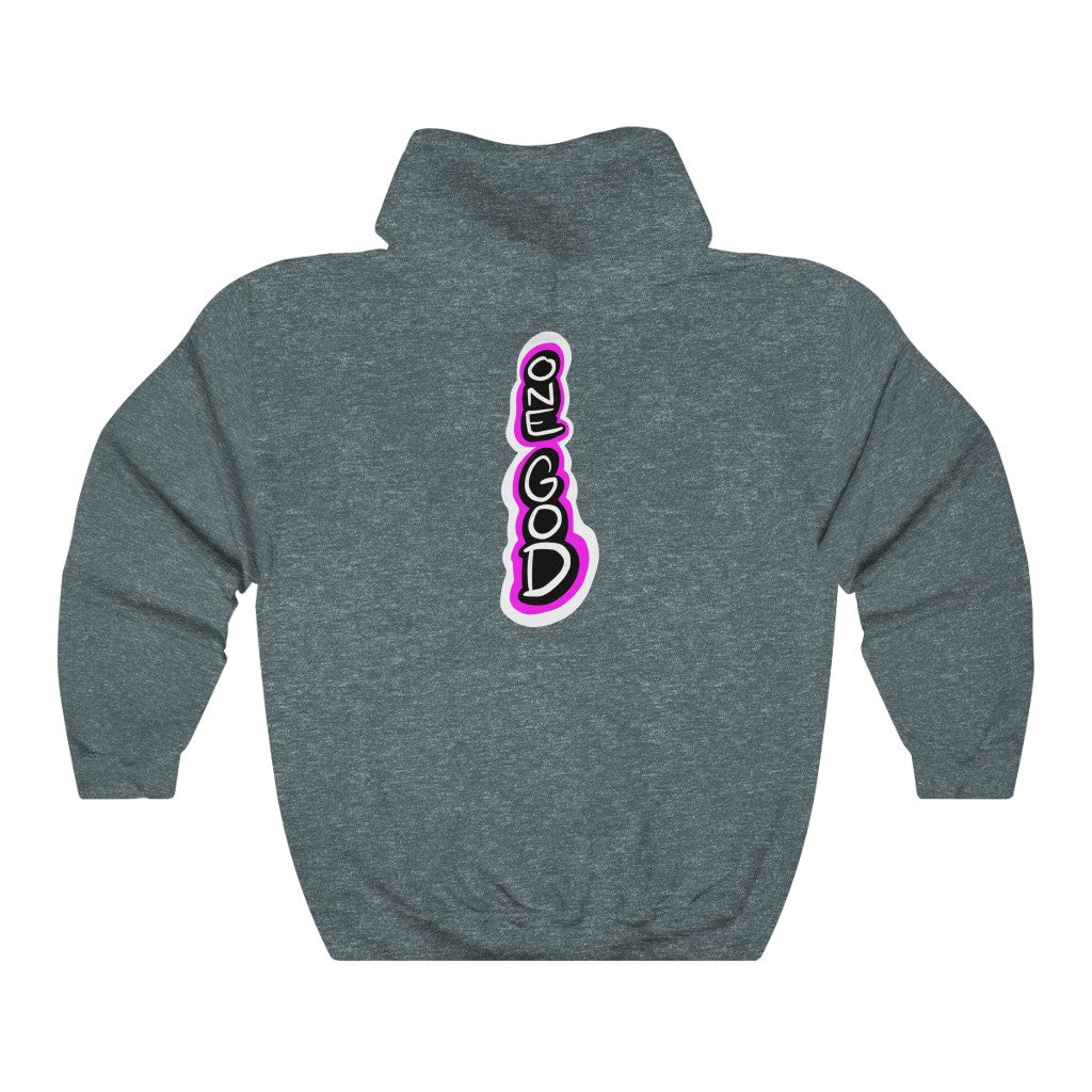 Holy Ghost Pink Logo One God Hoodie