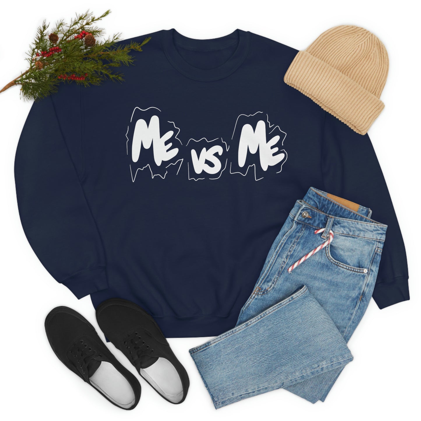 Me VS Me One God the Brand Sweatshirt