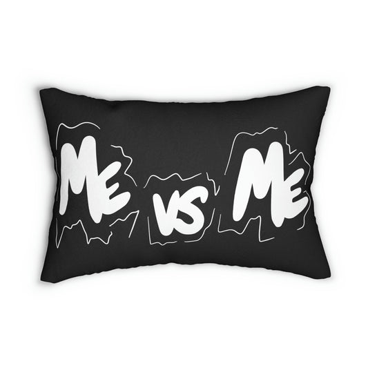 Me VS Me One God the Brand Lumbar Pillow