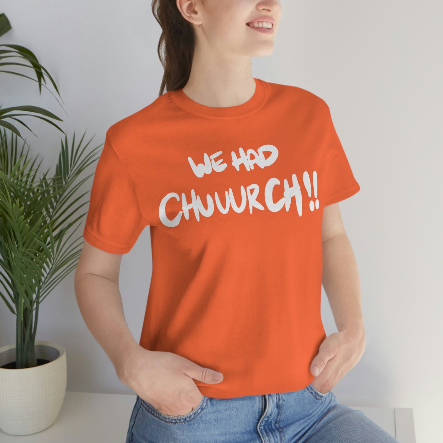 We had chuuurch!! One God The Brand T-Shirt