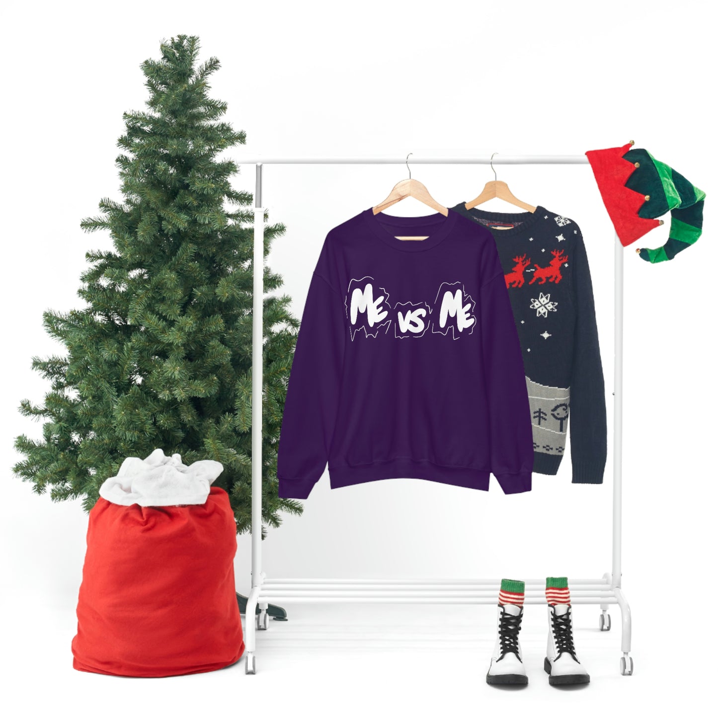 Me VS Me One God the Brand Sweatshirt