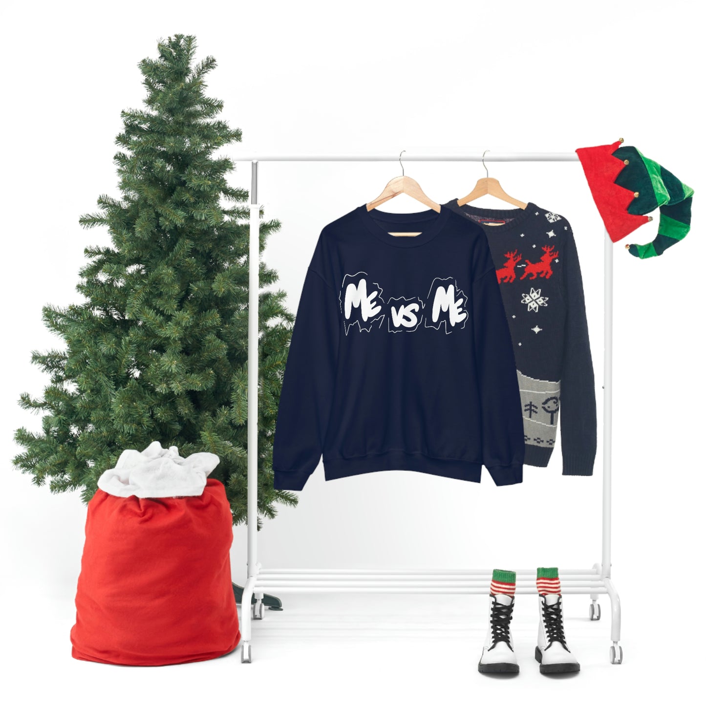 Me VS Me One God the Brand Sweatshirt