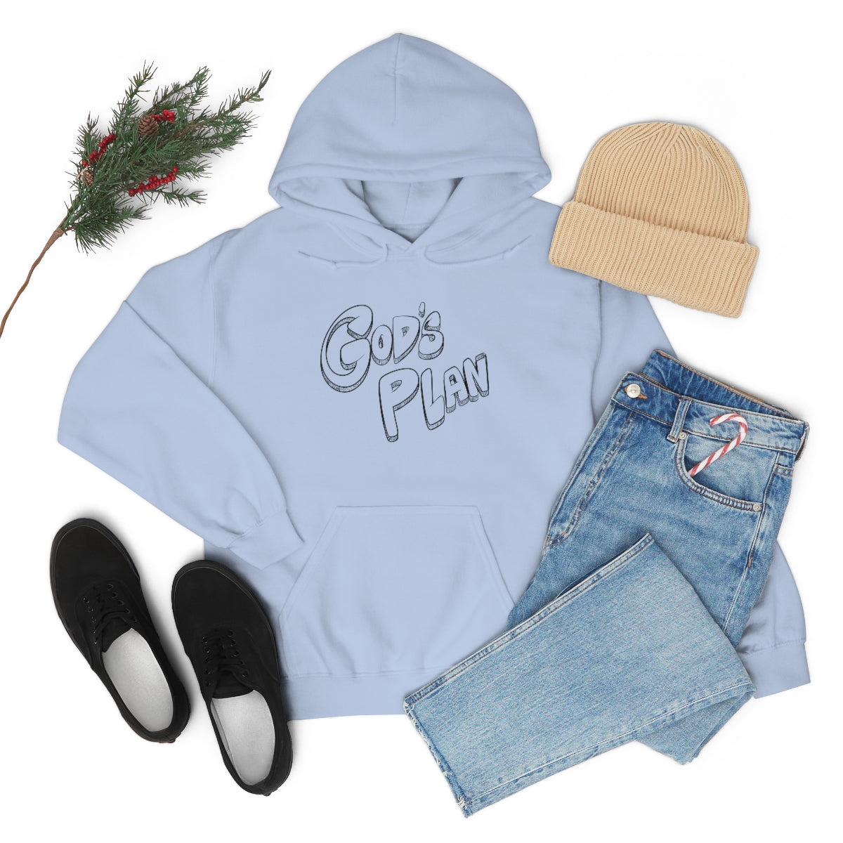 God’s Plan Everything One God The Brand Hoodie