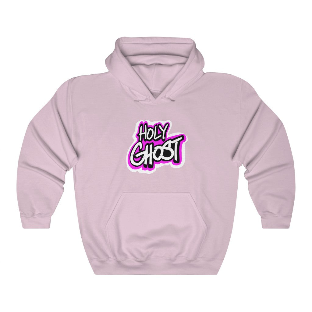 Holy Ghost Pink Logo One God Hoodie