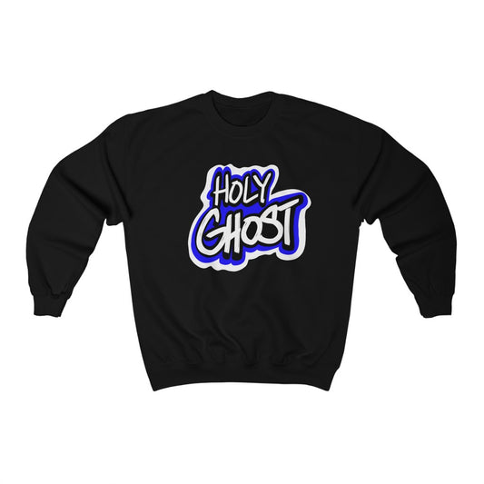 Holy Ghost Blue Logo One God Sweatshirt