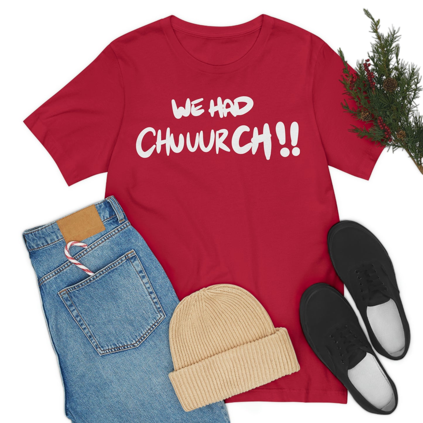 We had chuuurch!! One God The Brand T-Shirt