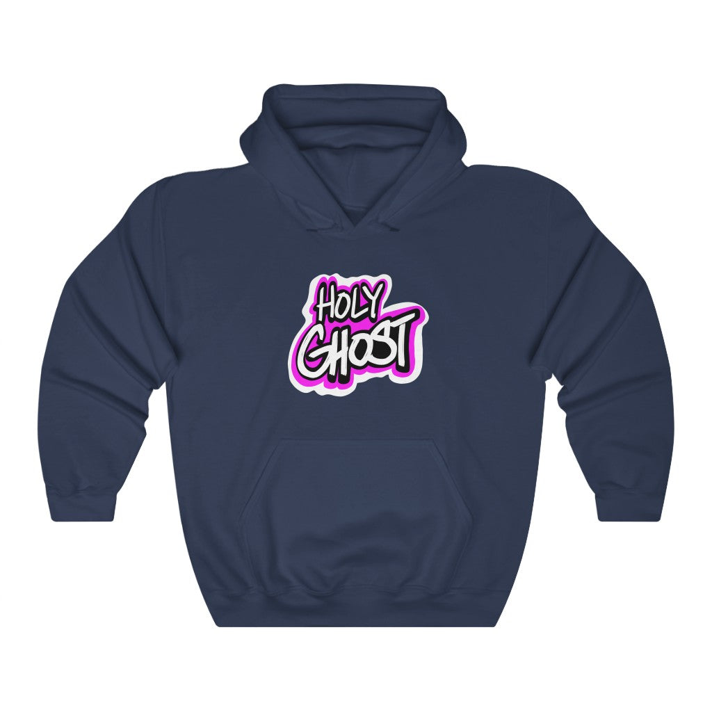 Holy Ghost Pink Logo One God Hoodie