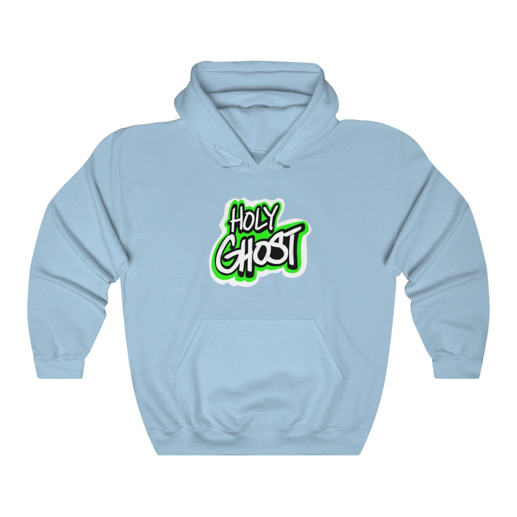 Holy Ghost Green Logo One God Hoodie