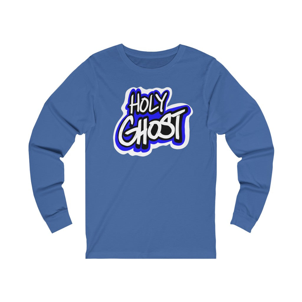 Holy Ghost Blue Logo One God Long Sleeve