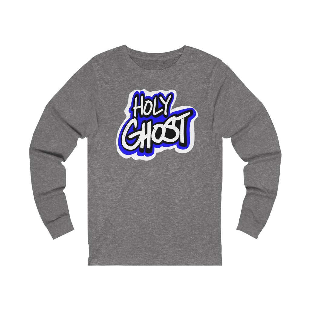 Holy Ghost Blue Logo One God Long Sleeve